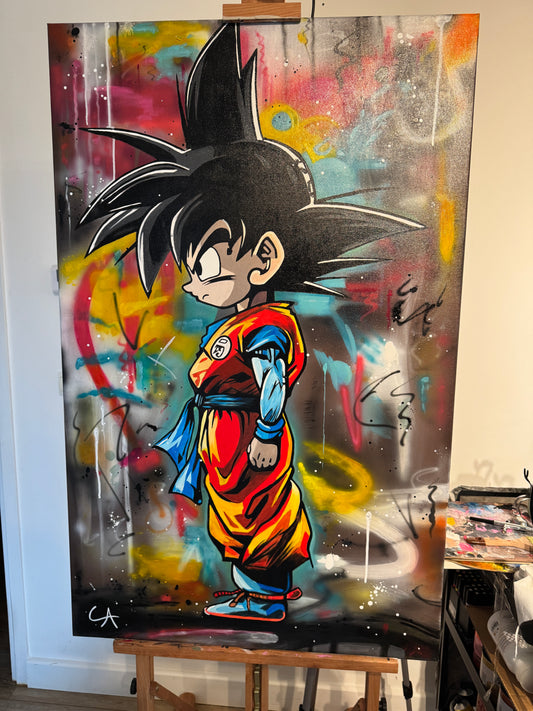 Goku 120 x 70 cm (VENDU)