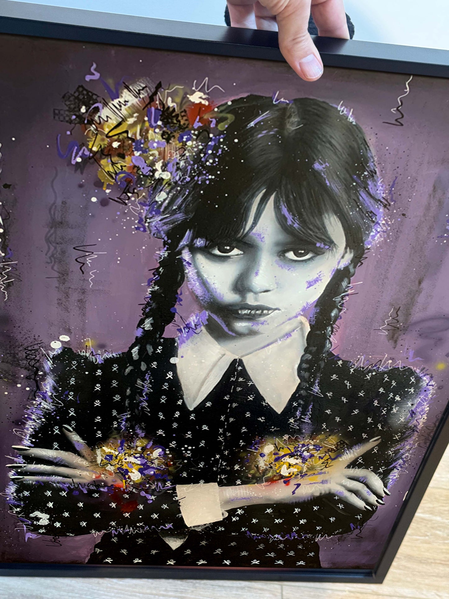 Le Paradoxe du Silence 70 x 50 cm