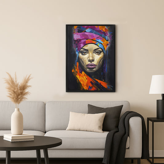 Flamme Intérieure 70 x 50 cm