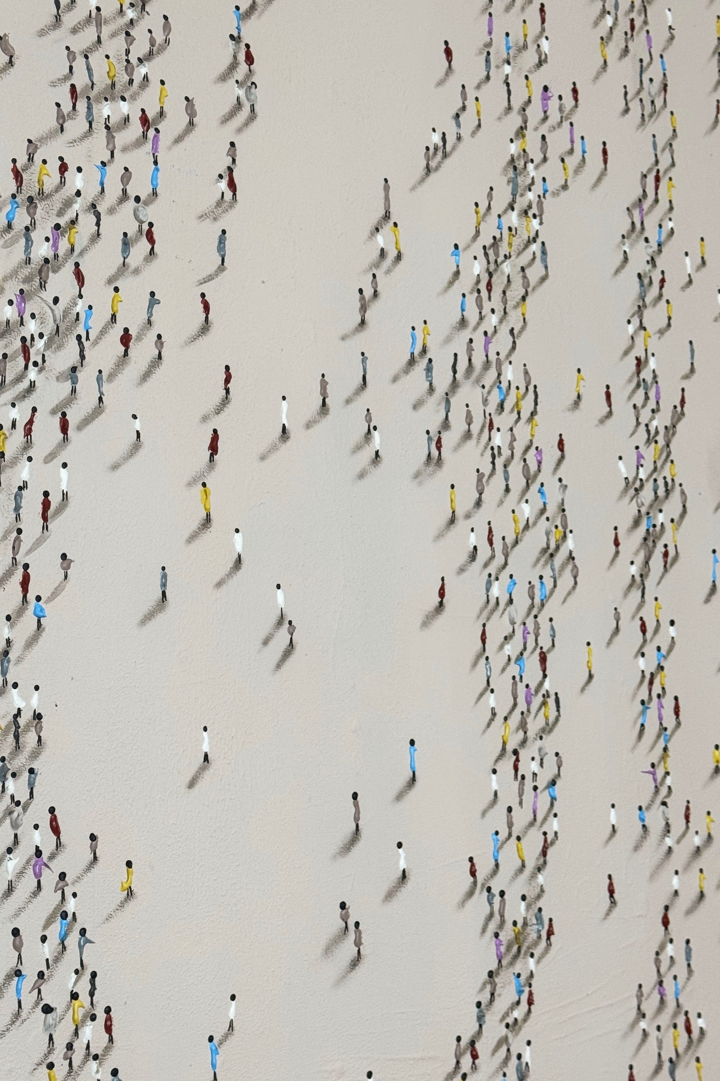 La Société en Mouvement 100 × 80 cm