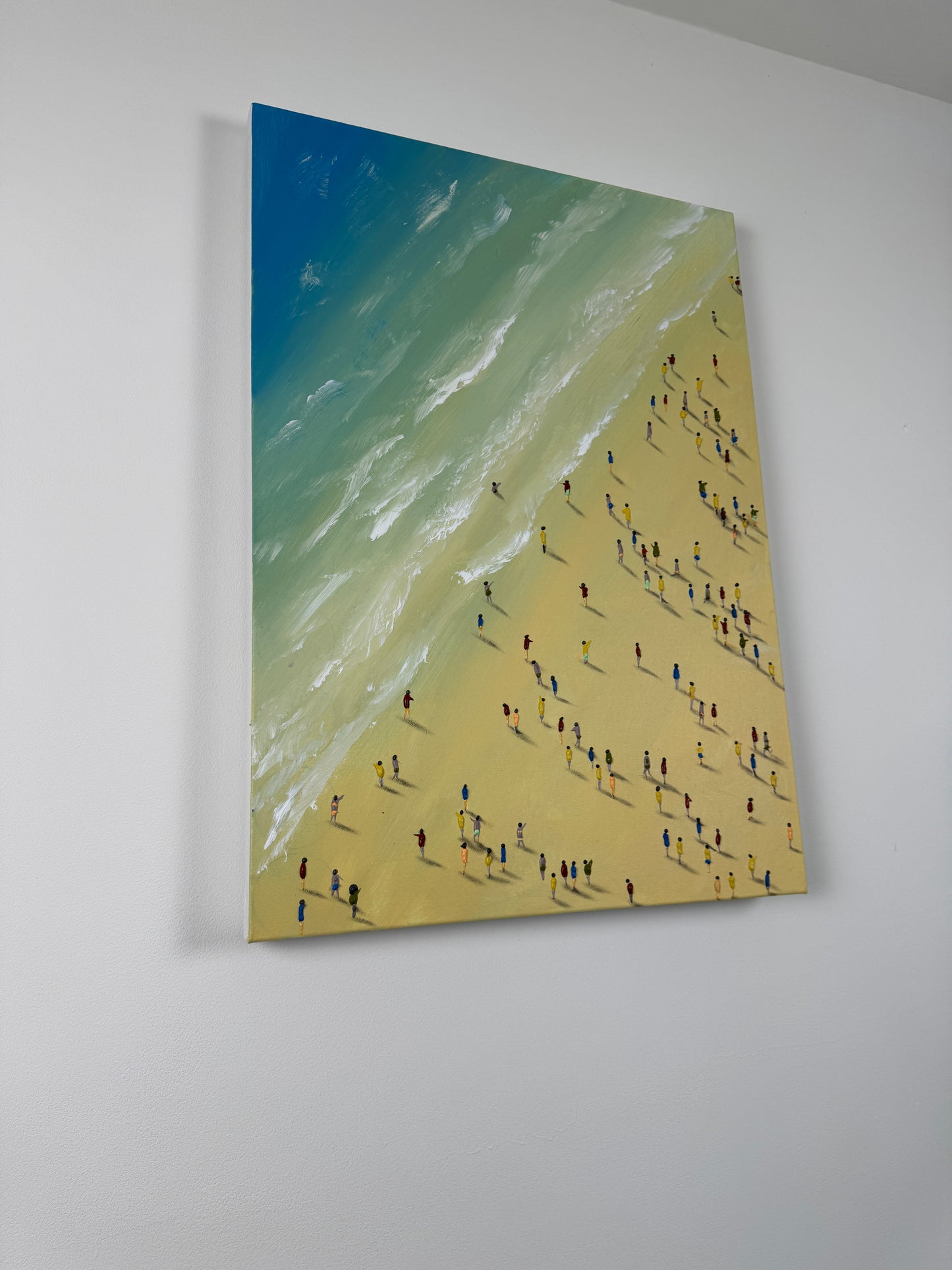La plage 70 x 50cm
