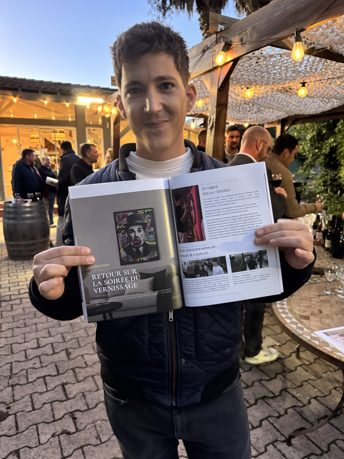 An encounter in
Terre & Maison