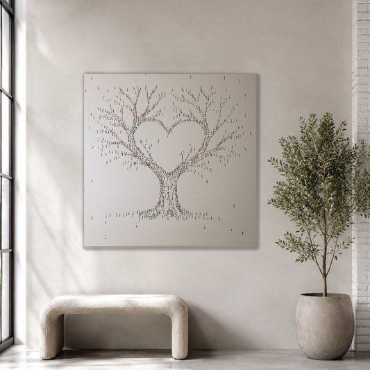 L’Arbre des Liens 100 x 100 cm