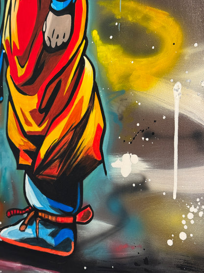 Goku 120 x 70 cm (SOLD)