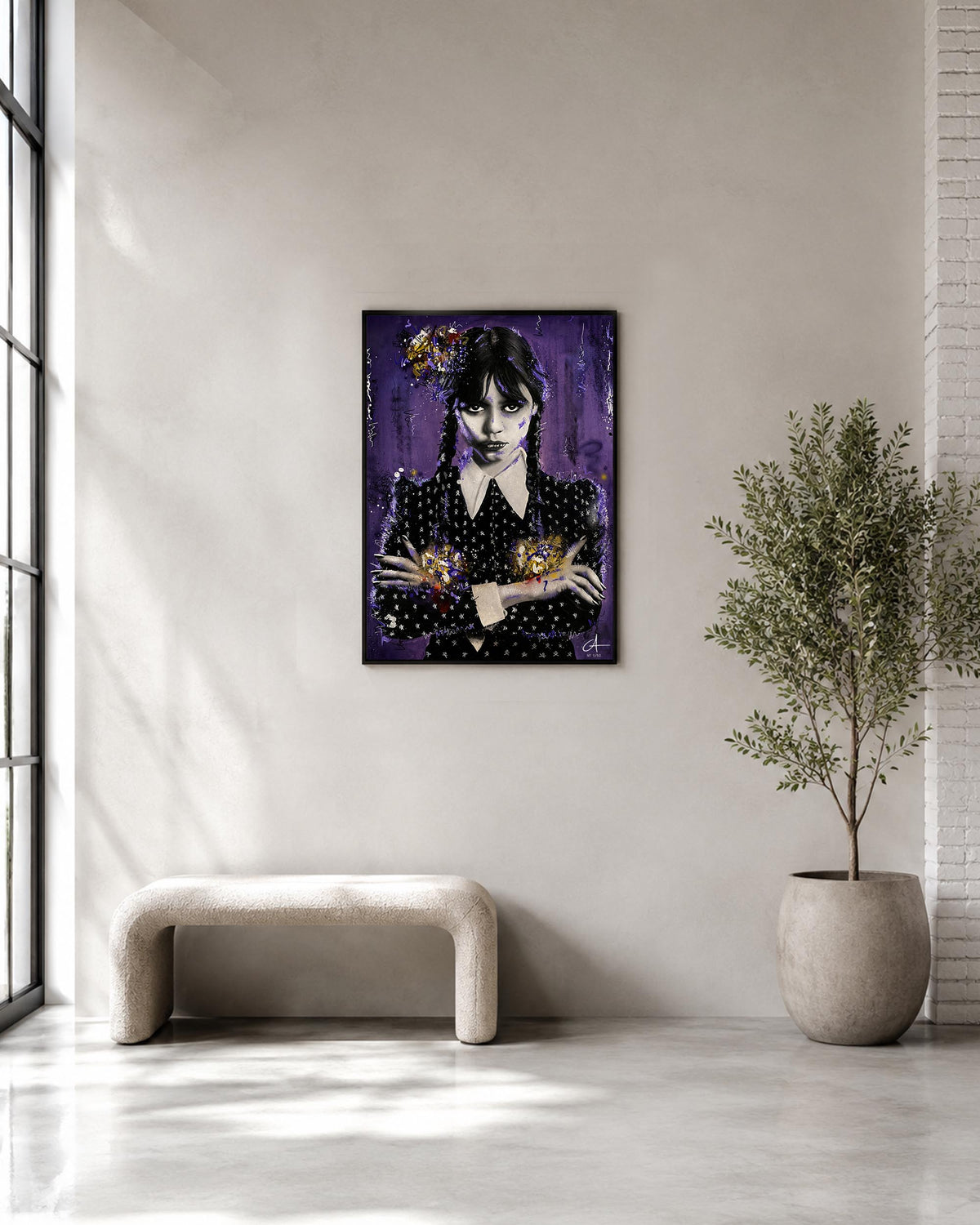 Le Paradoxe du Silence 70 x 50 cm