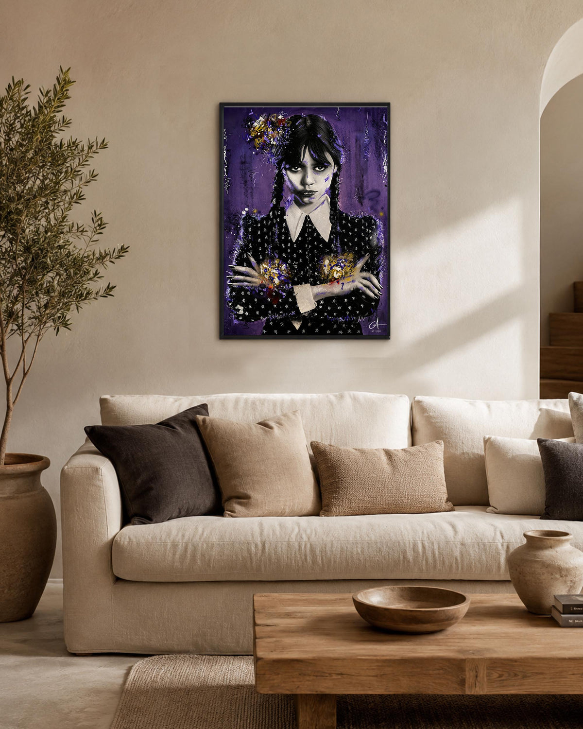 Le Paradoxe du Silence 70 x 50 cm