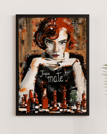 Jaque Mate 70 x 50 cm