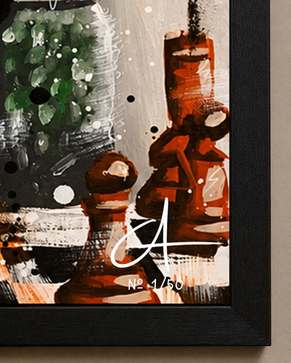 Jaque Mate 70 x 50 cm
