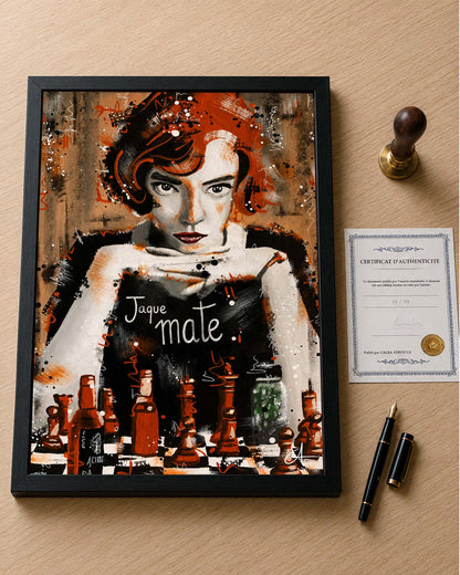 Jaque Mate 70 x 50 cm