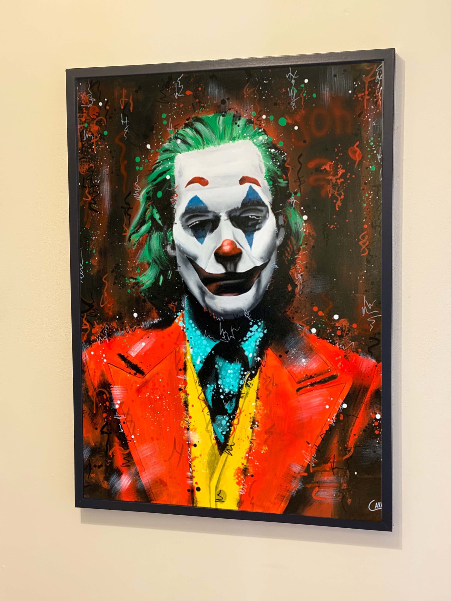 The Black Laughter 70 x 50 cm