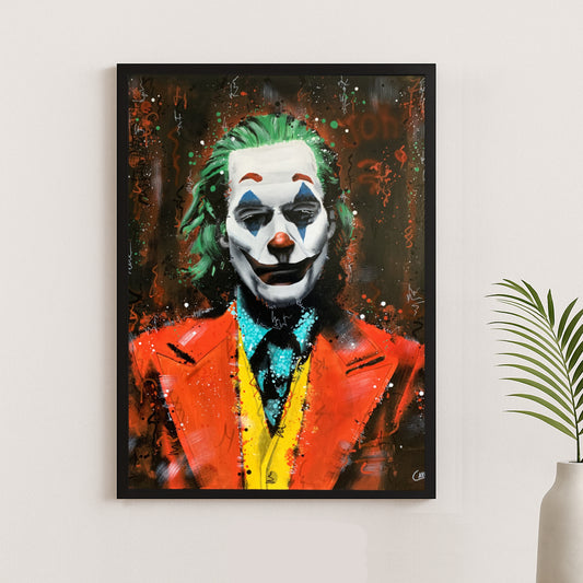 Le Rire Noir 70 x 50 cm