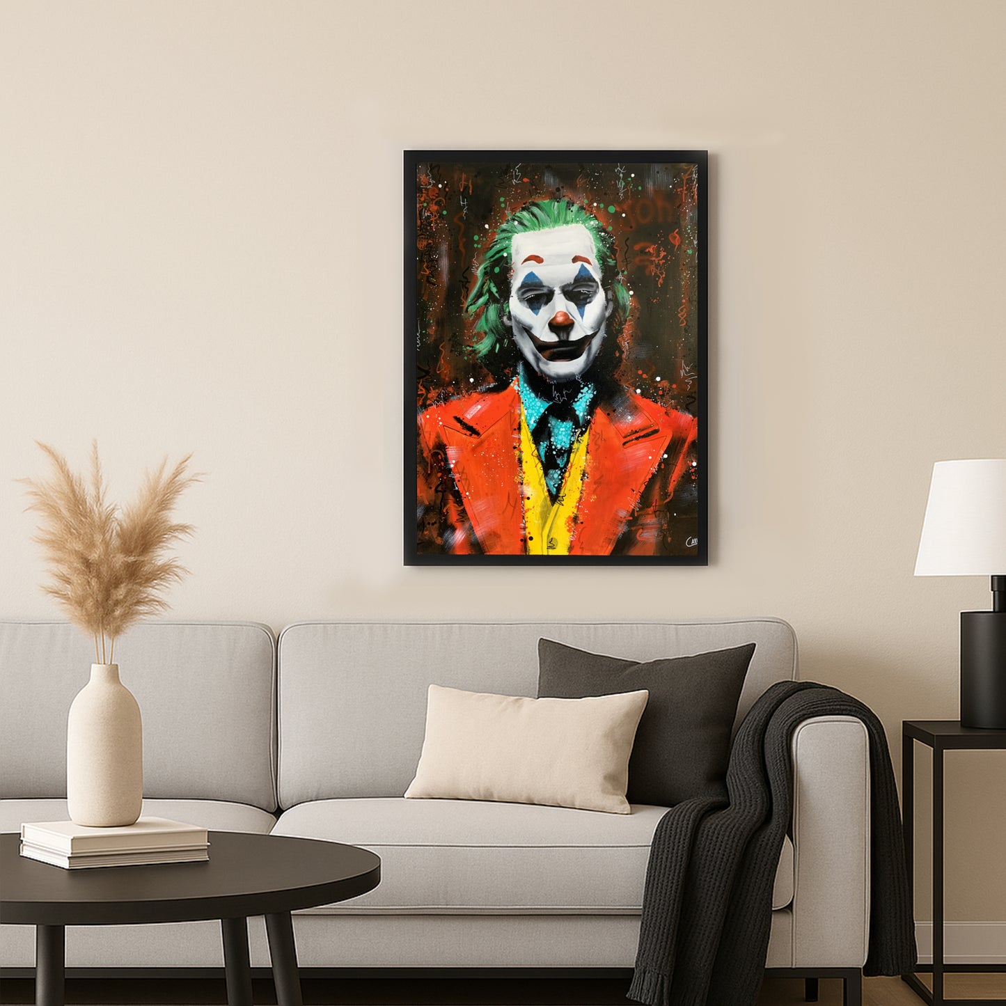 Le Rire Noir 70 x 50 cm