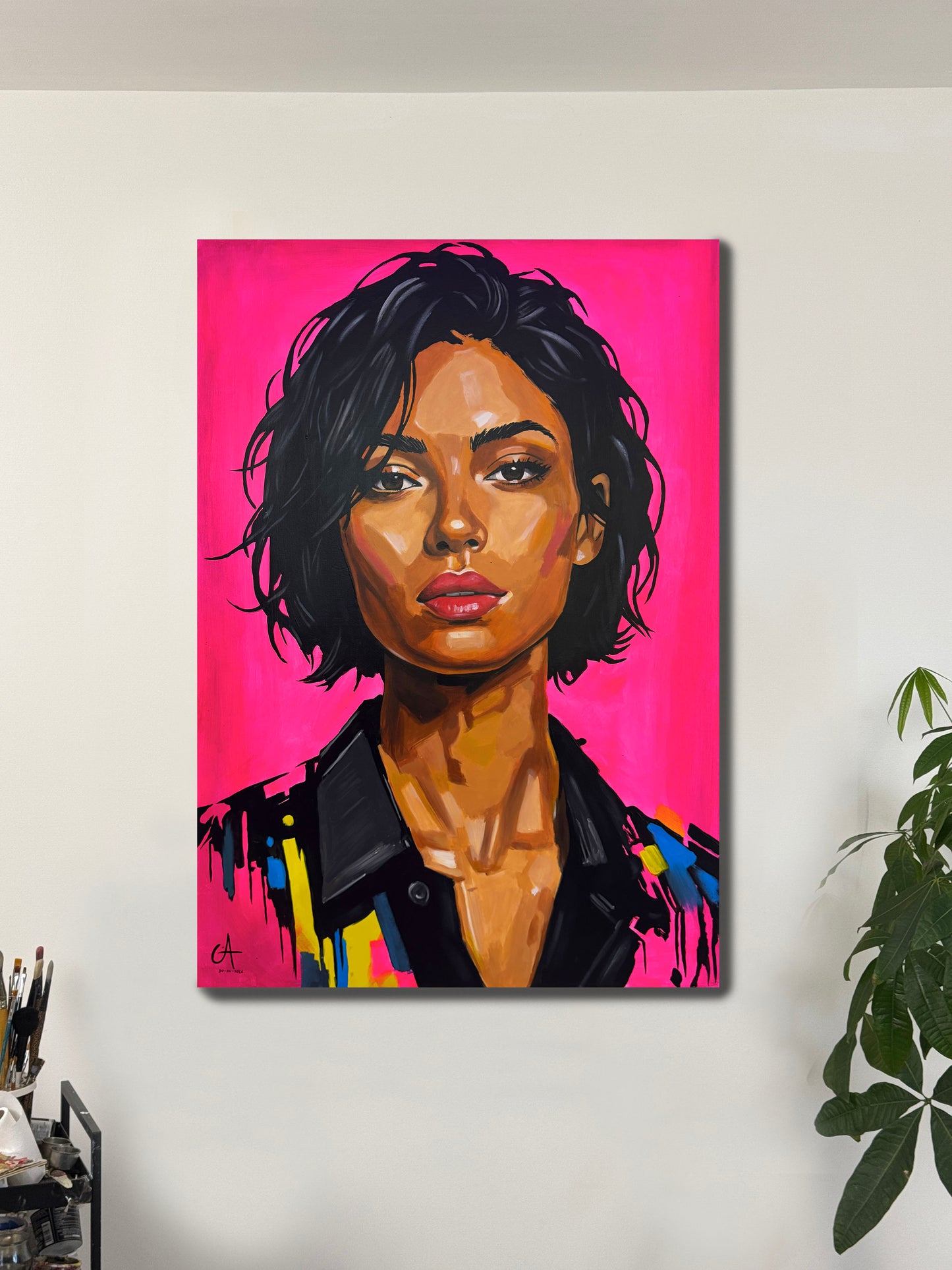 Rose d’Été 116 x 80 cm