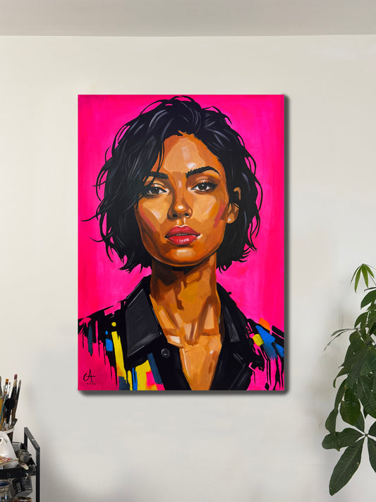 Rose d’Été 116 x 80 cm