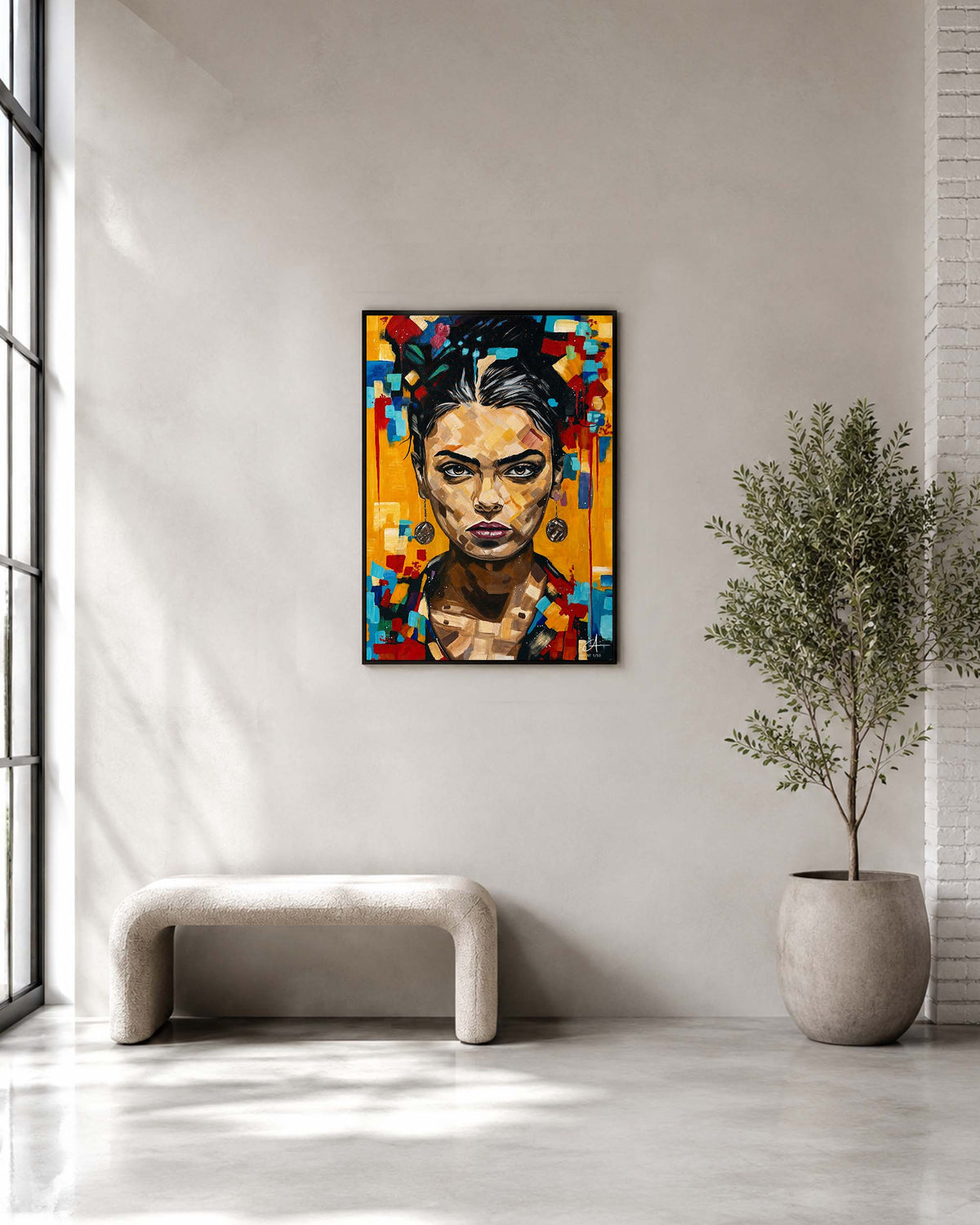 Frida 70 x 50cm