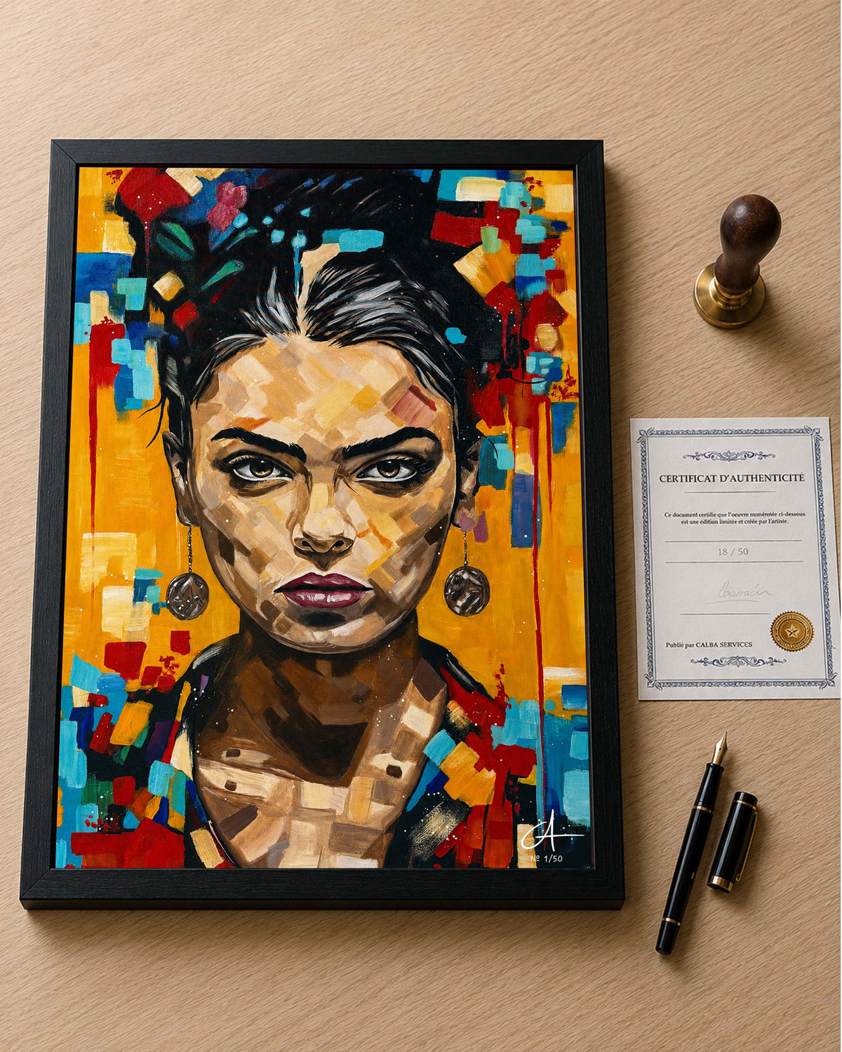 Frida 70 x 50cm