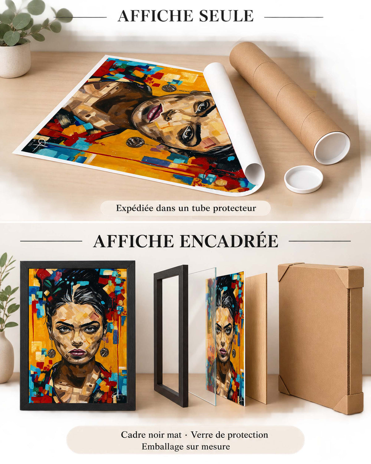 Frida 70 x 50cm
