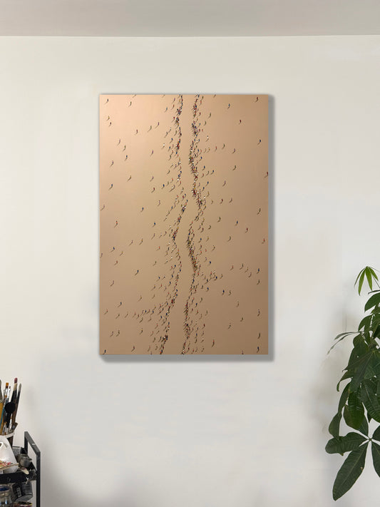 La Fracture 100 x 65 cm