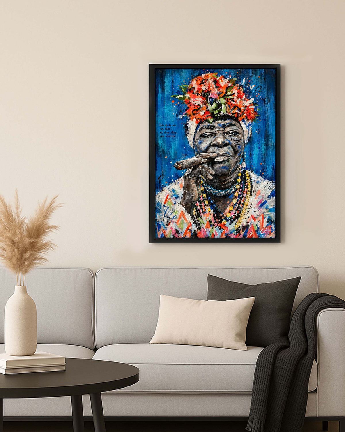 Cuba Azul 70 x 50 cm