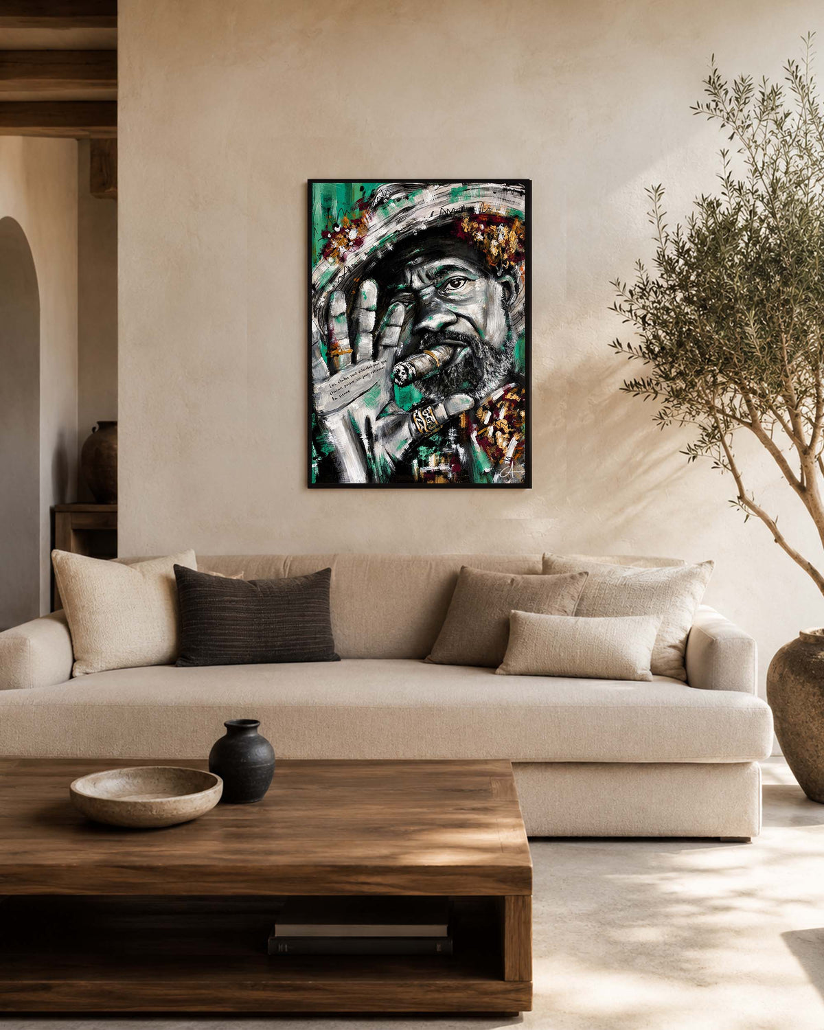 Havana Verde 70 x 50 cm