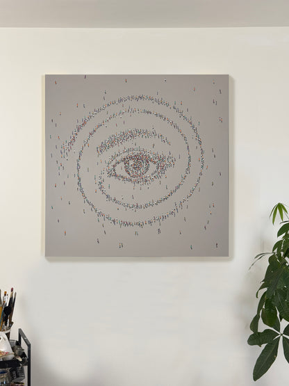 L’Œil du Monde 100 x 100cm