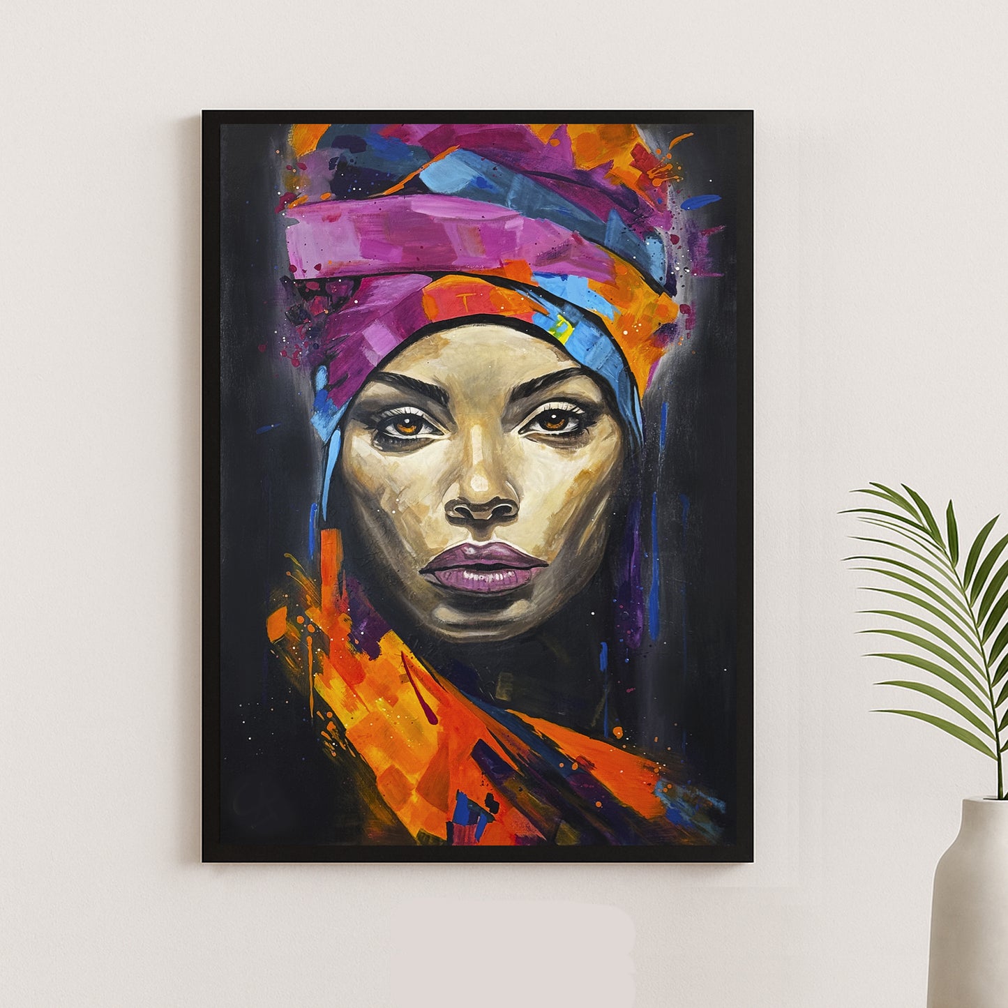 Flamme Intérieure 70 x 50 cm