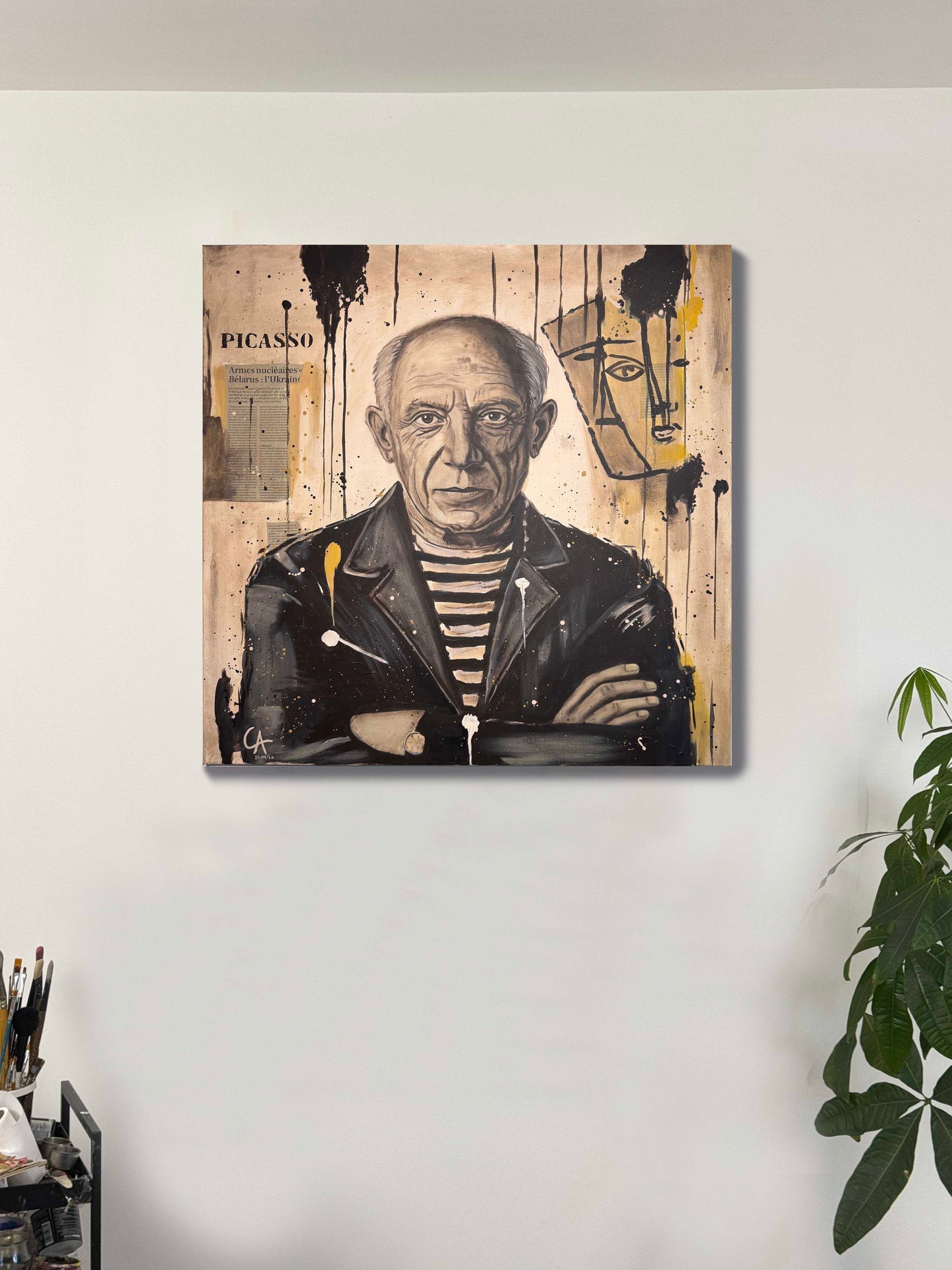 Picasso 80 x 80 cm
