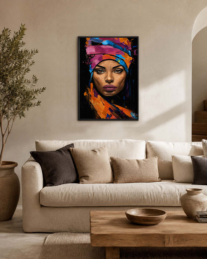 Indoor Flame 70 x 50 cm