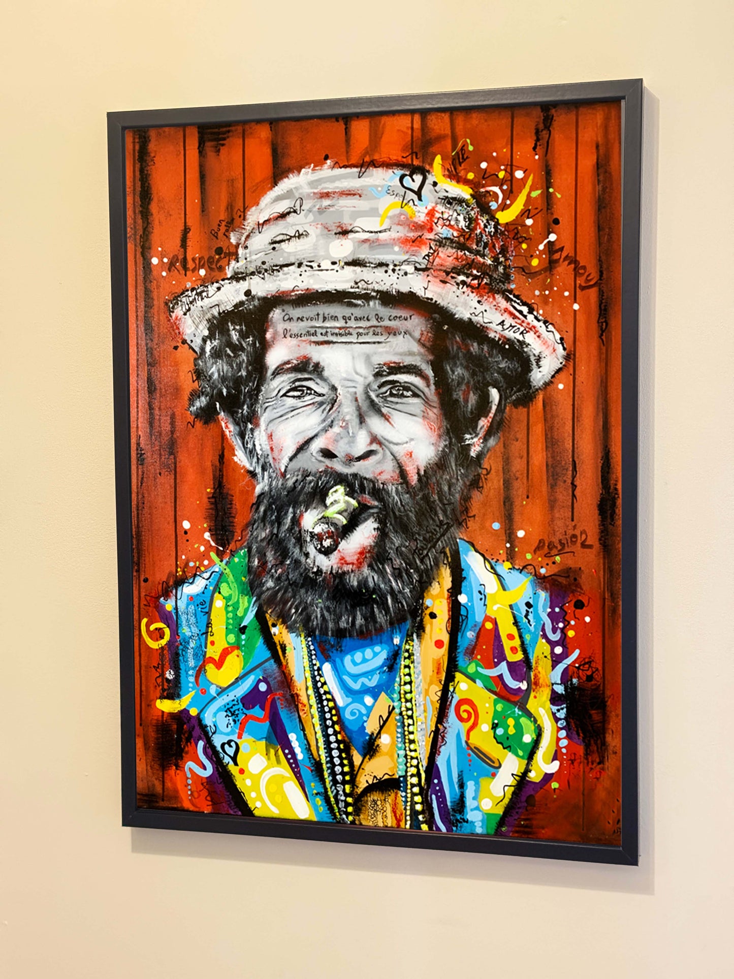 Cubano Rouge 70 x 50 cm