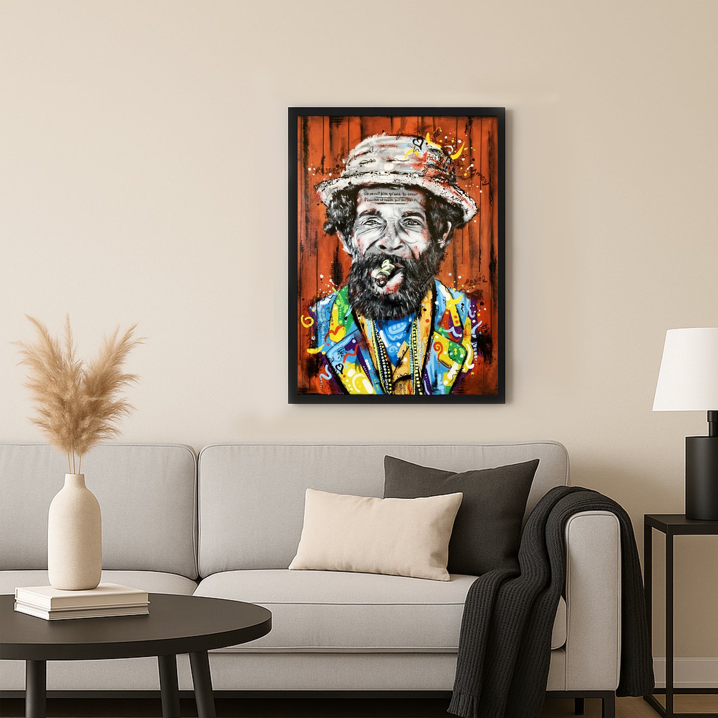 Cubano Rouge 70 x 50 cm