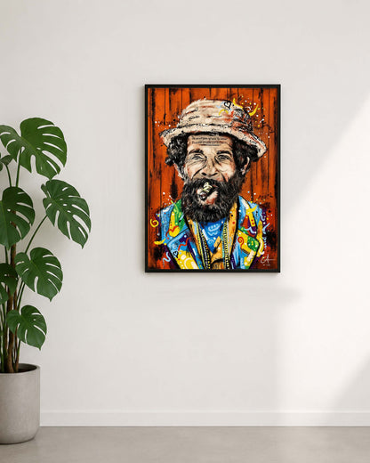 Cubano Rouge 70 x 50 cm