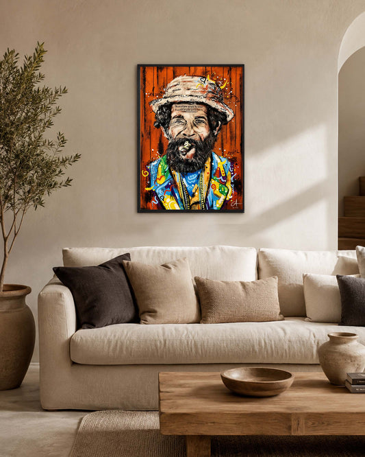 Cubano Rouge 70 x 50 cm