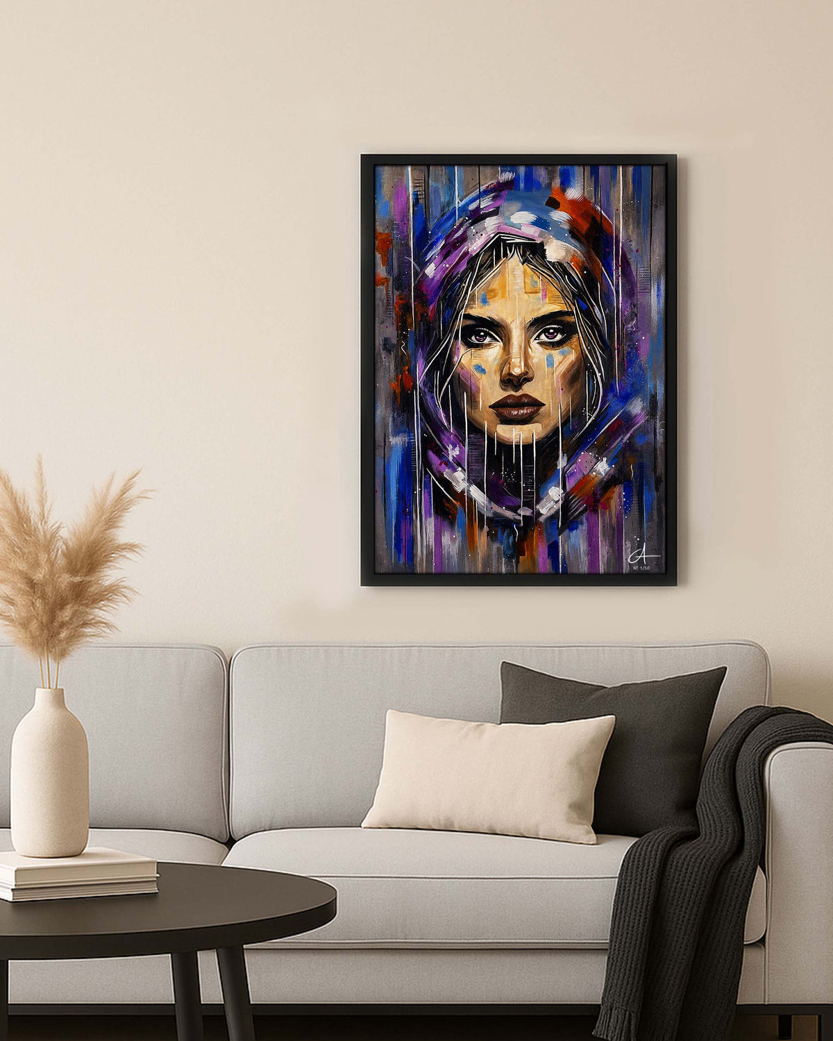 Silence Chromatique 70 x 50 cm