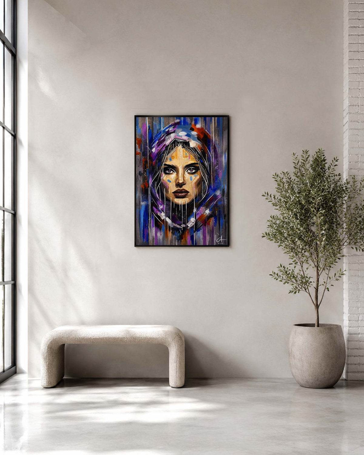 Silence Chromatique 70 x 50 cm