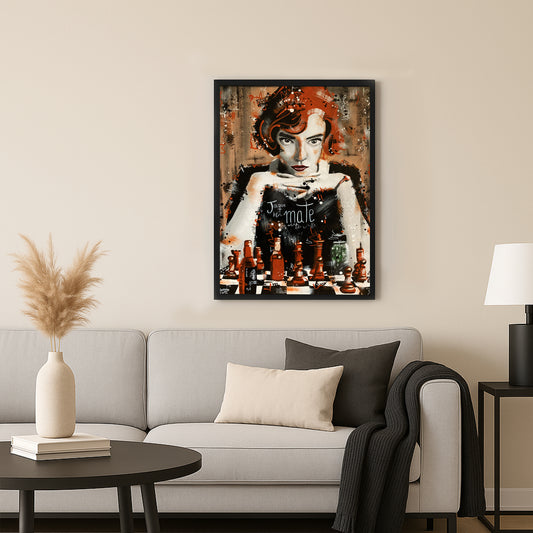 Jaque Mate 70 x 50 cm