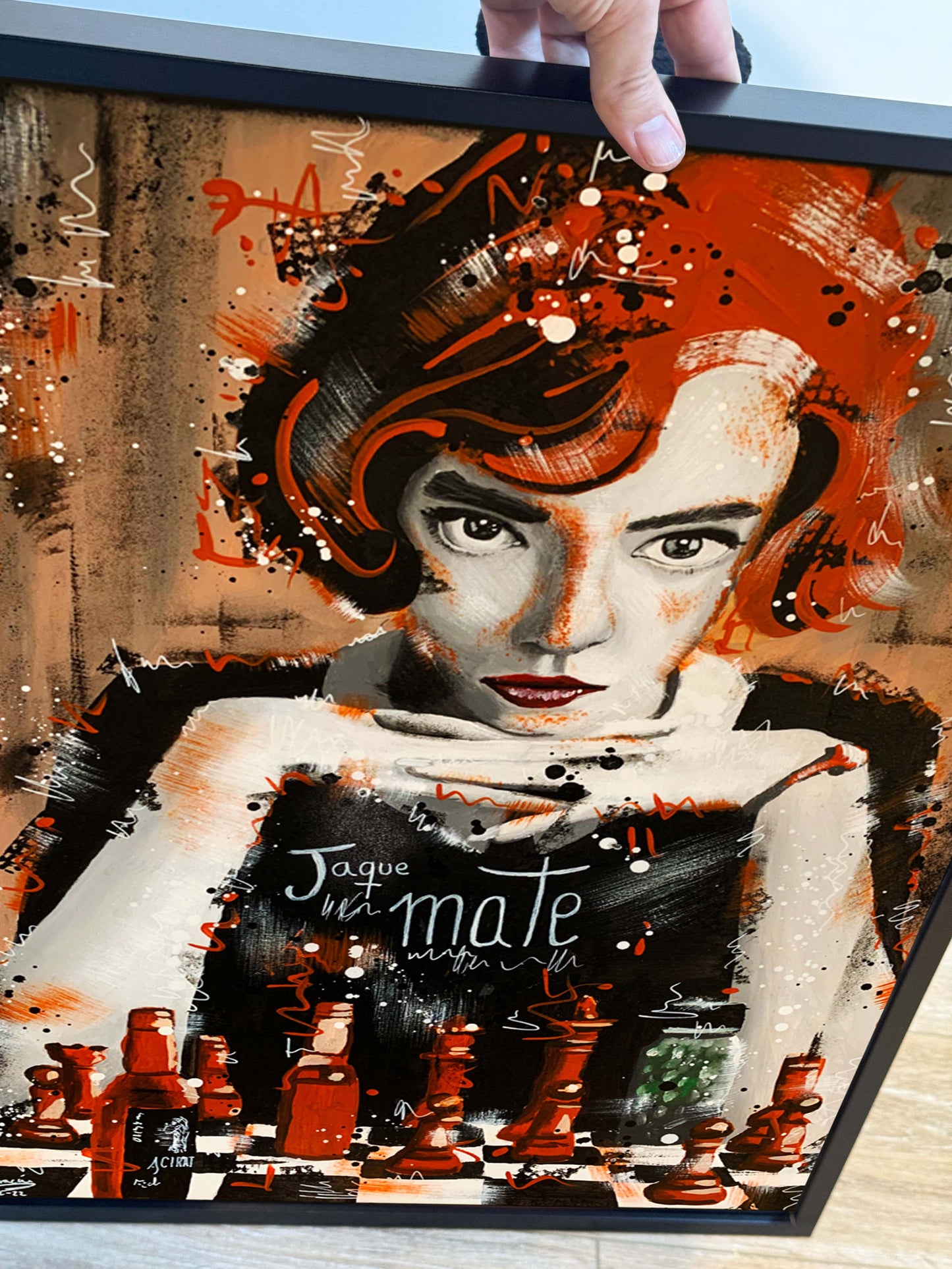 Jaque Mate 70 x 50 cm