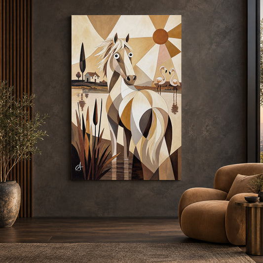 Crin de Camargue 116 × 81 cm