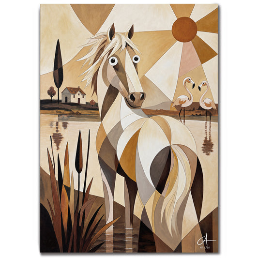 Crin de Camargue 50 x 70 cm