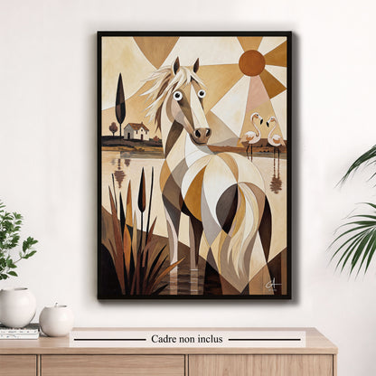 Crin de Camargue 50 x 70 cm
