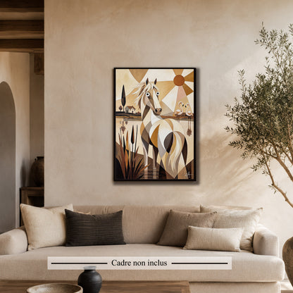 Crin de Camargue 50 x 70 cm