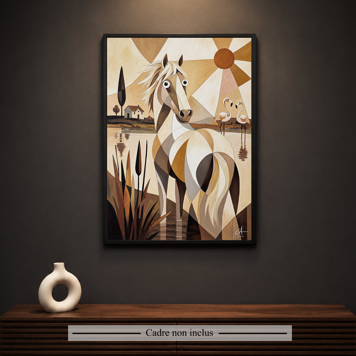 Crin de Camargue 50 x 70 cm