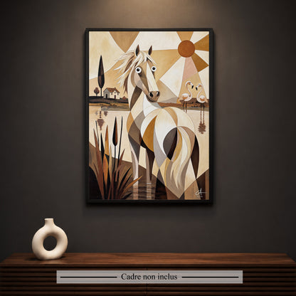 Crin de Camargue 50 x 70 cm