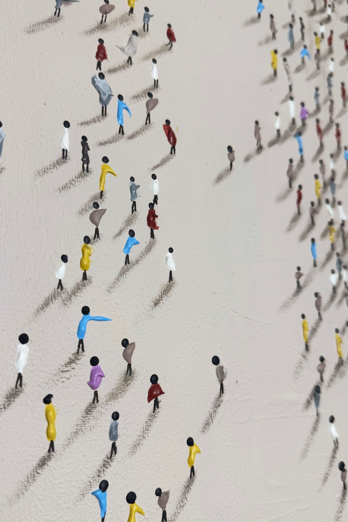 La Société en Mouvement 100 × 80 cm