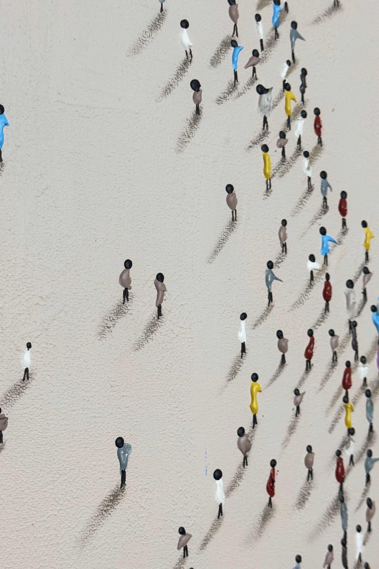 La Société en Mouvement 100 × 80 cm