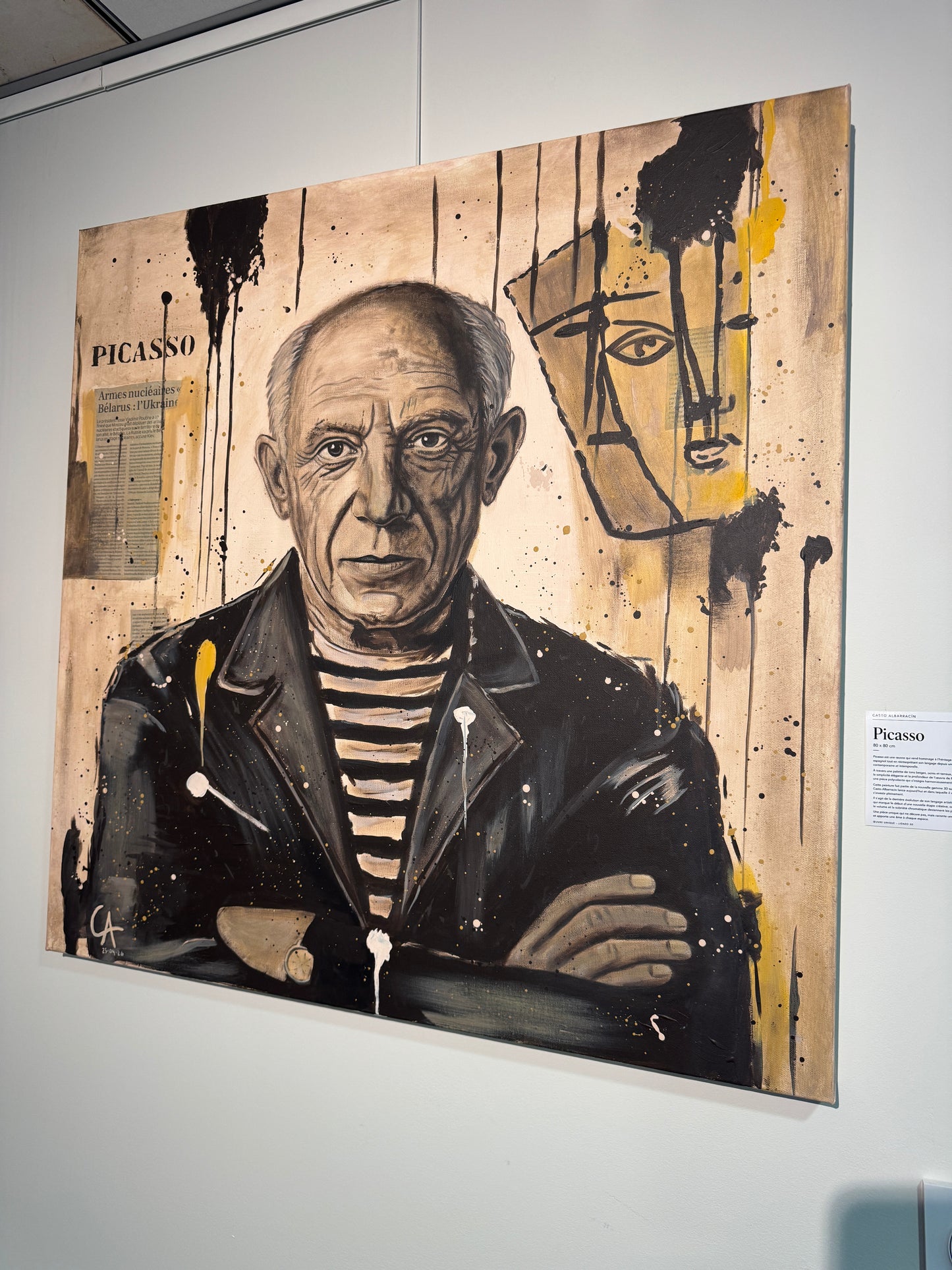 Picasso 80 x 80 cm