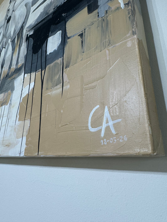 L’Âme Blanche de Camargue 80 x 80 cm