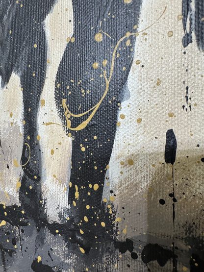 Le Gardien des Marais 80 x 80 cm
