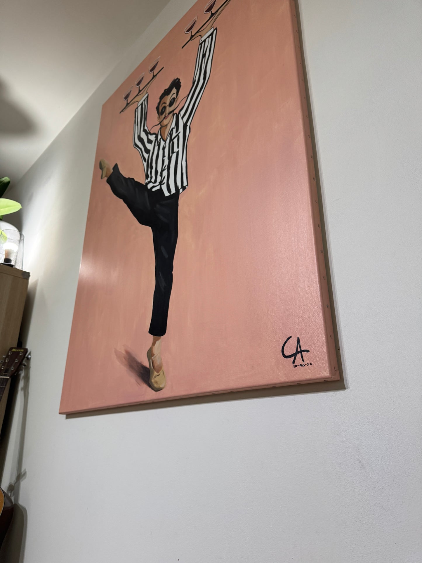 Le Serveur Parisien 130 x 99 cm