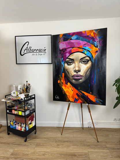 Inner Flame 130 x 100 cm (SOLD)