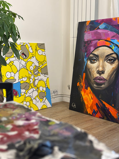 Inner Flame 130 x 100 cm (SOLD)